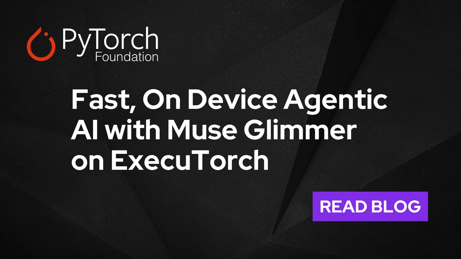 Meta's Muse Glimmer 30B Model Runs On Device via ExecuTorch