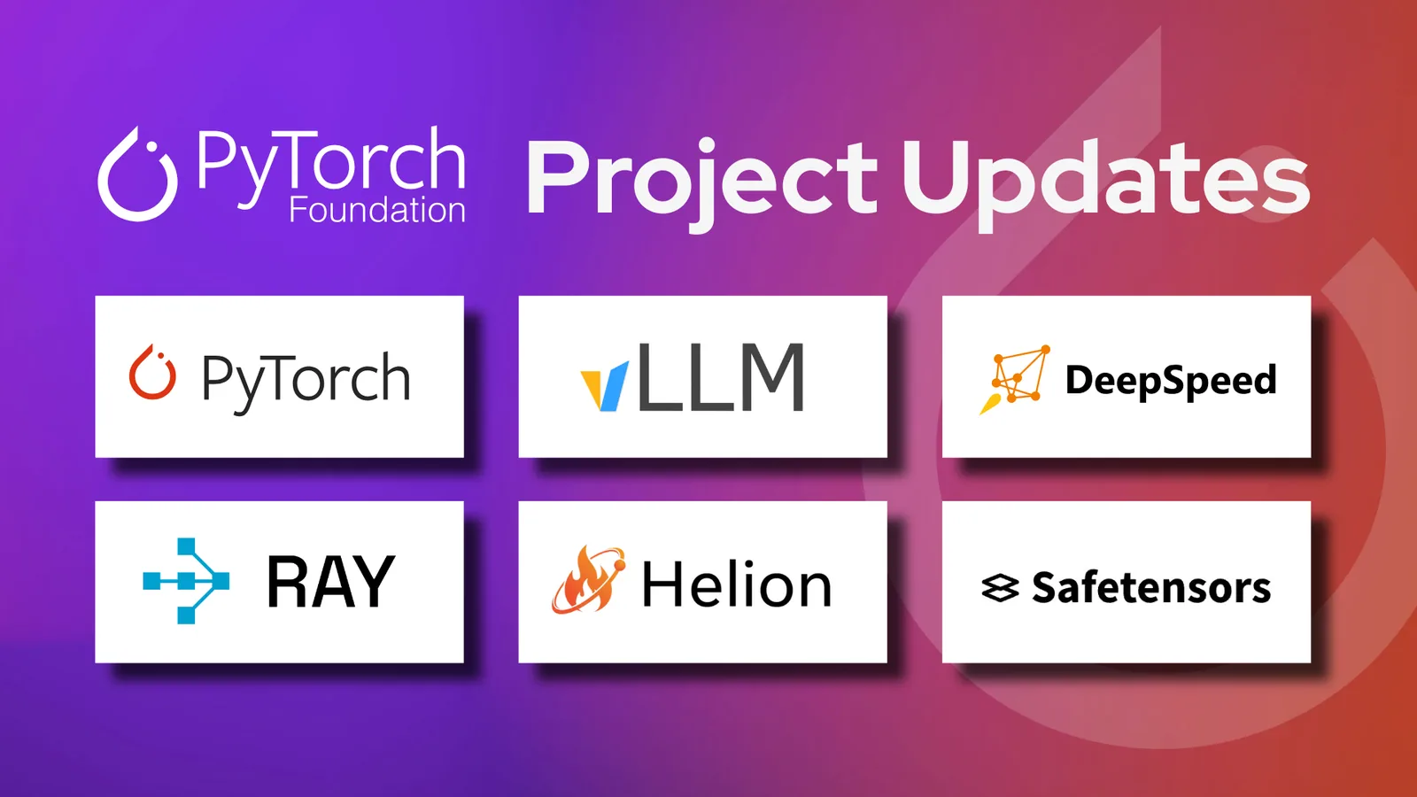 PyTorch Foundation Projects Detail Q2 Updates Across Six Hosted Tools