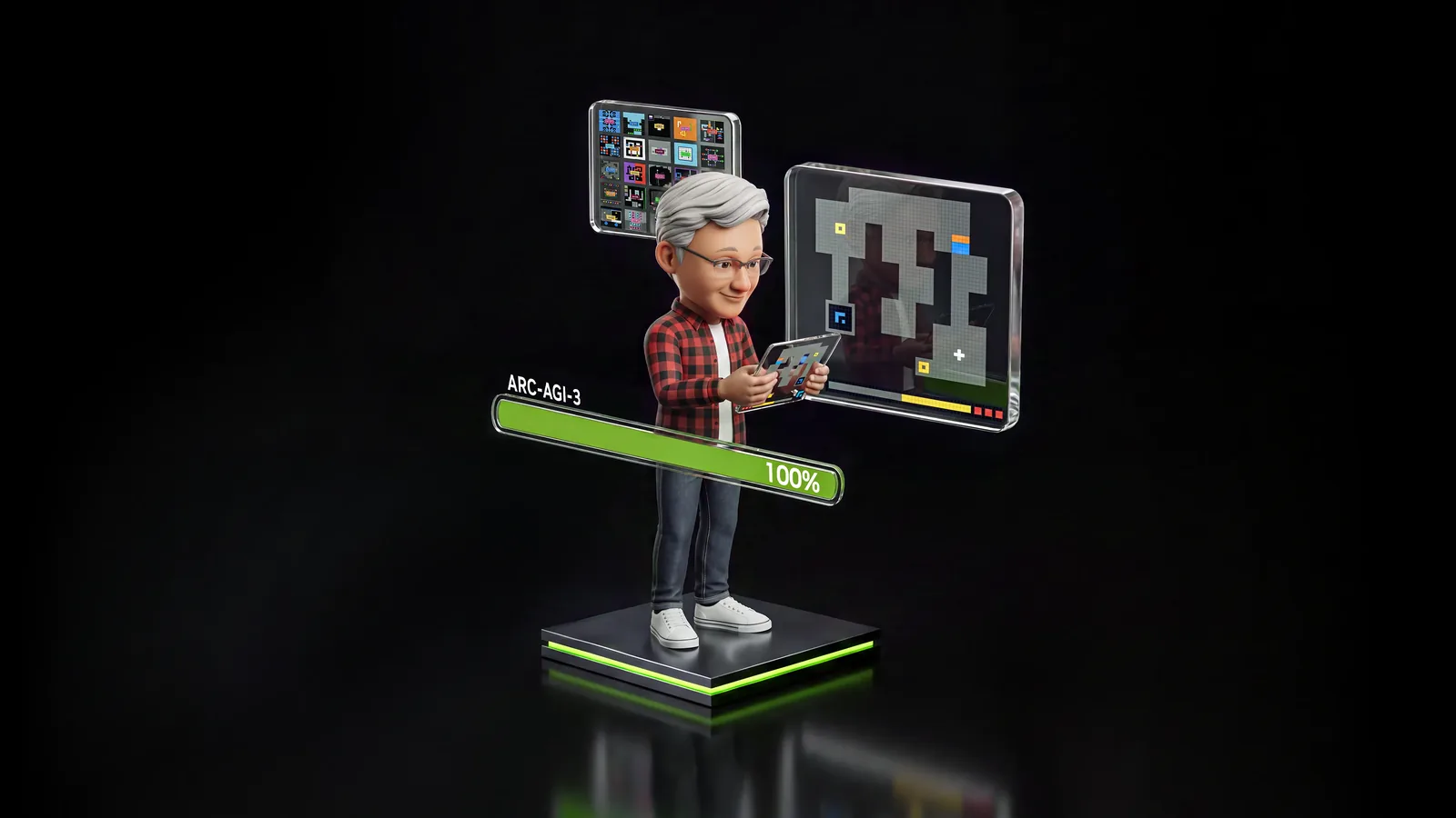 NVIDIA AVO Agent Hits 100% on ARC-AGI-3 Public Set