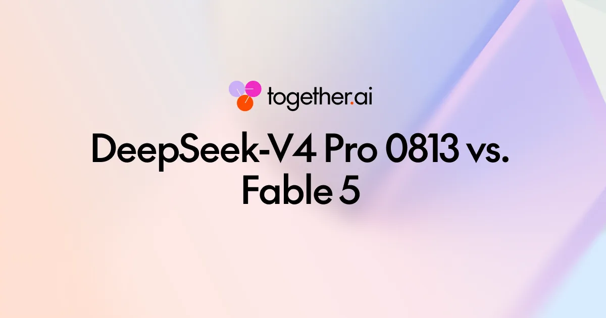 DeepSeek V4 Pro 0813 vs Claude Fable 5: Cascade Routing Cuts Coding Costs
